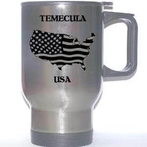  US Flag   Temecula, California (CA) Stainless Steel Mug 