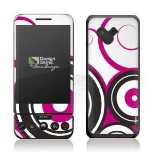  Design Skins for Telekom G 1   Pink Circles Design Folie 