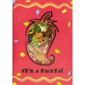   Fiesta Fun Confetti Party Invitations Case Pack 11 