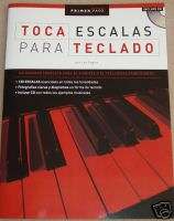 ESCALAS DE TECLADO LIBRO/ CD, 1.PASO  KEYBOARD SCALES  