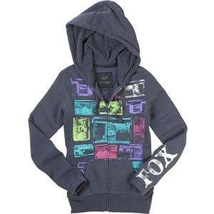  Fox Racing Womens Boom Boxer Zip Hoody   X Small/Dark 