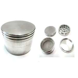 CNC teeths Aluminum herb tobacco Grinder 4 parts,include screen,Bounse 