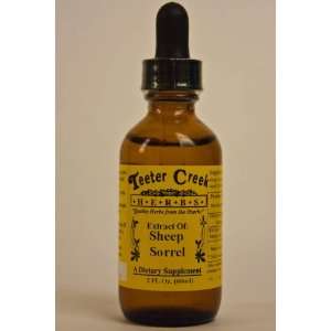  Teeter Creek Sheep Sorrel Tincture (1 oz) Health 