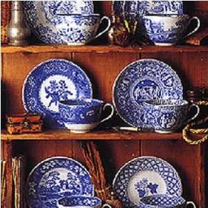 Tower Blue Gravy Boat And Stand:  Kitchen & Dining