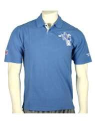 Indianapolis Colts NFL Mens Vintage Collection Polo Shirt, Sky Blue