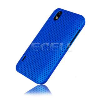   PERFORATED MESH HARD BACK CASE COVER FOR LG OPTIMUS BLACK P970  