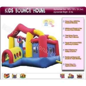    INFLATABLE KIDS BOUNCING MOONWALK HOUSE JUMPER: Toys & Games