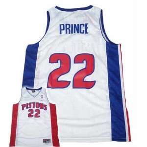  Nike Detroit Pistons #22 Tayshaun Prince White Swingman 