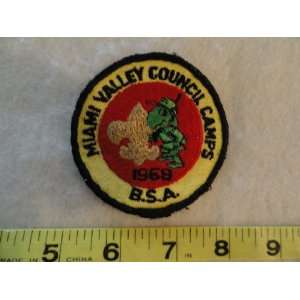   : Miami Valley Council Camps   1969 Boy Scouts Patch: Everything Else