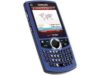 New Samsung i770 Saga Verizon Blue Cell Phone 635753472172  