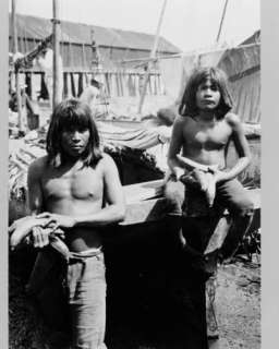 1800s photo Panama   San Blas  Native Indians at b  