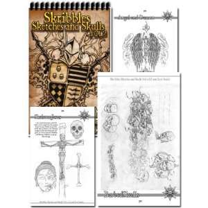   Skribbles, Sketches & Skulls Tattoo Sketches Volume 2: Everything Else