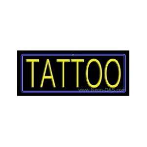  Tattoo Outdoor Neon Sign 13 x 32