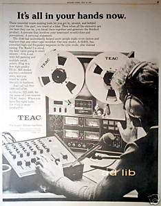 TEAC   A 3340S TAPE RECORDER, AD 1976  