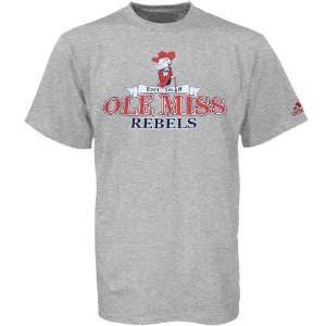   Mississippi Rebels Ash Bracket Buster T shirt