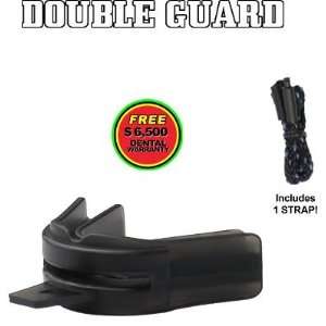Brain Pad Double Guardian Adult Mouth Guard   Black   Mouthguards 