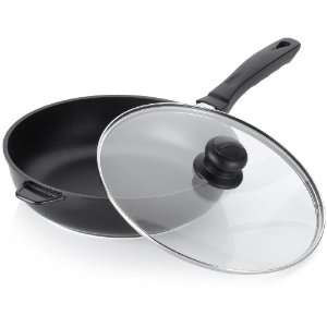 ELO 62408 Nero Non Stick 11 Inch Saute Pan with Glass Lid with Steam 