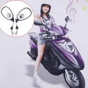  Electric Motorcycle Bike Rearview Mirrors MP3 FM Radio 