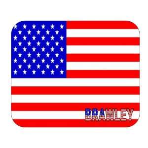 US Flag   Brawley, California (CA) Mouse Pad Everything 
