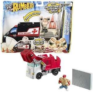  WWE Rumblers Figure and Vehicle Playset Case Toys & Games