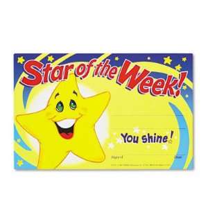  o Trend o   Star of the Week Recognition Awards, 8 1/2w x 