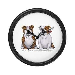  English Bulldog Lover Funny Wall Clock by CafePress: Home 