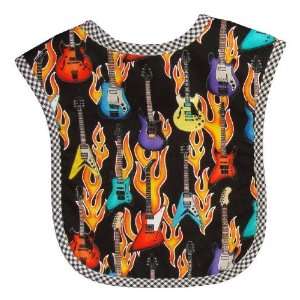  Patricia Ann Designs Rock Out Reversible Bib Baby