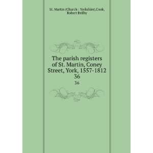    1812. 36 Cook, Robert Beilby St. Martin (Church  Yorkshire) Books