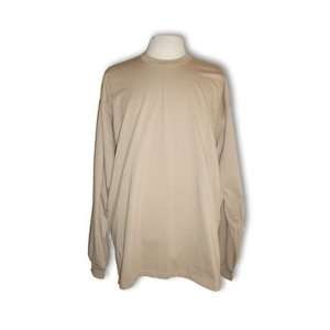  Pro Club Long Sleeve Shirt 100%cotton Heavy Weight tan 