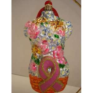   25 Buoyant Bloom Breast Cancer Charity Ornament