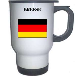  Germany   BREESE White Stainless Steel Mug Everything 