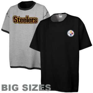   Pittsburgh Steelers Big & Tall Reversible Short Sleeve T Shirt 5X Big