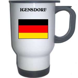  Germany   IGENSDORF White Stainless Steel Mug 