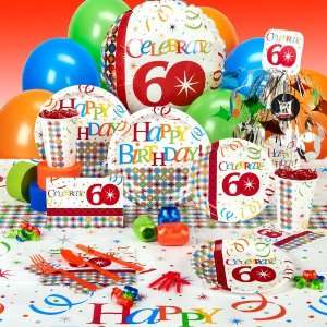    Celebrate In Style 60 Deluxe Party Pack for 8: Toys & Games