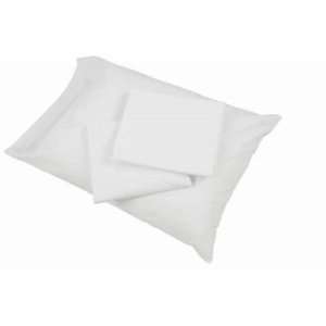 Hospital Bedding Sheet Set   White  Industrial 
