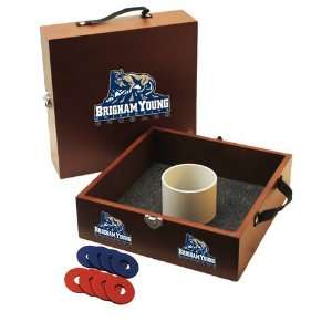   Brigham Young University Bean Bag Washer Toss Game: Sports & Outdoors