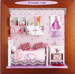 DIY house photo frame, mini scene, Princess Room  