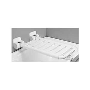 Tubocolor ADA Compliant Bath Tub Folding Seat Finish: White, Size: 31