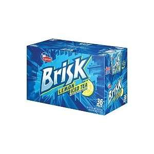  Lipton Brisk Lemon Iced Tea (36 Cans) 
