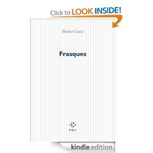 Frasques (Fiction) (French Edition) Hubert Lucot  Kindle 