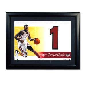 UD NBA Jersey #s Tracy McGrady Houston Rockets  Sports 