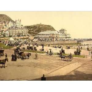   Poster   On the beach Llandudno Wales 24 X 18.5 