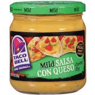 Taco Bell Taco Sauce, Mild, 8.0 Ounce Glass Jars (Pack of 12)