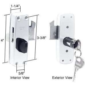  CRL White PatioGuard Deadbolt Lock by CR Laurence