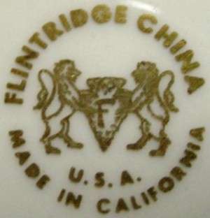 FLINTRIDGE China SYLVAN TEAL GREEN CUP and SAUCER Set  