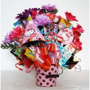 Hello Kitty Candy Bouquet  Grocery & Gourmet Food