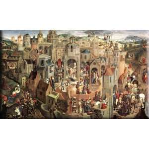   from the Passion of Christ 30x18 Streched Canvas Art by Memling, Hans