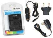 Polaroid Universal Camera & Camcorder Battery Charger For Canon  