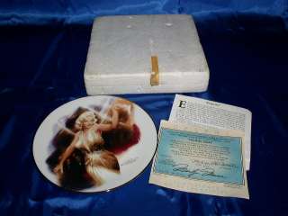 Marilyn Monroe Bradford Exchange Plate #9561C, 1993!  