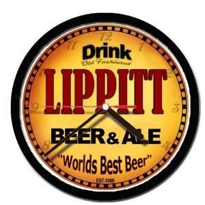  LIPPITT beer and ale cerveza wall clock: Everything Else